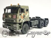 КАМАЗ-65225 седельный тягач, камуфляж (украинский пиксель) (2006) 198200 [GS]
