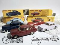 Набір моделей Москвич-408, Panhard PL 17, Ford Zephyr, Volvo 122S, Ford Vedette (5 моделей) 198201 [GS]