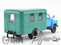 Легендарные грузовики СССР №119, Автомастерская ЛуАЗ-37031 на шасси ГАЗ-52-01 (1975) LGS119