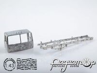 Збірна модель КАЗ-4540 із причепом ГКБ-8535 7080AVD [MA]