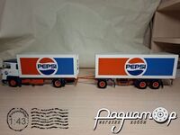 Scania LB 110 фургон с прицепом Pepsi (1968) 318148 [SR]