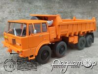 Kultowe ciezarowki PRL-u №111, Tatra 813 8x8 S1 N1 (1967) PRLLG111-3 [LB]***