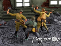 Солдаты на поле боя (4 фигурки) 165491