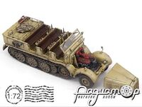 Немецкий полугусеничный тягач Sd.Kfz.8 Schwerer Zugkraftwagen 12t (1941) 131105
