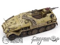Немецкий полугусеничный тягач Sd.Kfz.8 DB10 Schwerer Zugkraftwagen 12t (1941) 944581