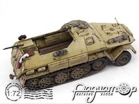 Немецкий полугусеничный тягач Sd.Kfz.8 DB10 Schwerer Zugkraftwagen 12t (1941) 944581