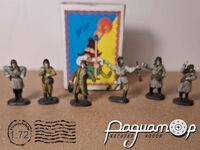 Радянські танкісти, набір №1 (6 фігурок) 440088 [ZI]
