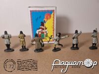 Радянські танкісти, набір №1 (6 фігурок) 440088 [ZI]