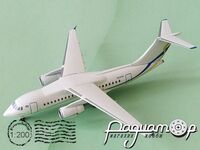 Антонов Ан-158 (UR-NTN) Украинская авиакомпания МАУ, бывший самолёт авиакомпании АЭРОСВИТ (2022) 586317 [IO]