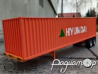 Полуприцеп-контейнеровоз Hyundai (1993) 585092 [LB]*