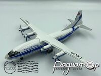 Ан-12 БК Транспортный самолёт авиакомпании ВОЛГО-ДНЕПР, СССР (1990) 586326 [IO]