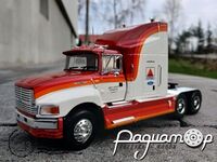 Ford Aeromax 120 Wood Brothers Racing NASCAR Race Car Hauler Trailer (1990) 585139 [LB]