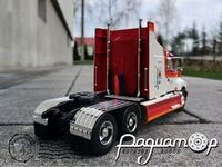 Ford Aeromax 120 Wood Brothers Racing NASCAR Race Car Hauler Trailer (1990) 585139 [LB]