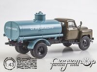 Легендарные грузовики СССР №115, Автоцистерна АЦ-4,2-53А на шасси ГАЗ-53А (1966) LGS115 [MA]