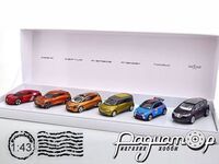 Набор моделей Renault Concept Car Collection (6шт) 7711577893 [DB]
