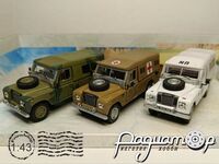 Набор моделей Land Rover (3шт) 666765 [IS]