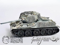 Т-34/85 с проволочной броней, зимняя схема окраски (1944) 63222