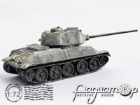 Т-34/85 с проволочной броней, зимняя схема окраски (1944) 63222