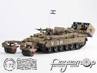 Гусеничний бронетранспортер Puma із системою дистанційного розмінування «Ріцуф» та катковим тралом (2001) 157854