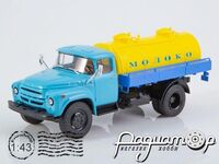 Специализированная автомобильная цистерна АЦПТ-4,1 «Молоко» на шасси ЗиЛ-130 (1964) 103960 [MA]