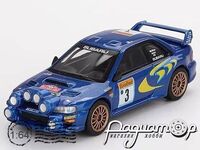 Subaru Impreza WRC98 №3 (night version) Rally Monte-Carlo McRAE, Nicky Grist (1998) MGT00975-BL