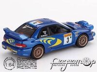 Subaru Impreza WRC98 №3 (night version) Rally Monte-Carlo McRAE, Nicky Grist (1998) MGT00975-BL