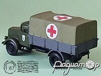 Mercedes-Benz 3000 санитарный автомобиль с тентом из состава XXII корпуса (1944) 586344 [IO]