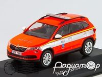 Kaleidoskop Slavnych Vozu Skoda №123, Skoda Karoq Hasici (2017) KS123 [MA]