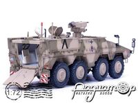 Командирская бронемашина Boxer AFV, Международные силы содействия безопасности (ISAF), немецкий контингент, Мазари-Шариф (2012) 12249PB