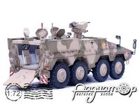 Командирська бронемашина Boxer AFV, Міжнародні сили сприяння безпеці (ISAF), німецький контингент, операції у північному регіоні Афганістану (2013) 12249PC