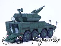 Бойова машина ППО Boxer із системою Skyranger 30, німецький однотонний камуфляж (2011) 12252PC
