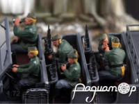 Экипаж немецкого полугусеничного автомобиля (6 фигурок) 677206