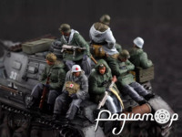 Танковый экипаж Panzergrenadier, харьковское направление (8 фигурок) 866157