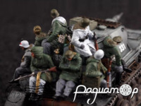 Танковый экипаж Panzergrenadier, харьковское направление (8 фигурок) 866157