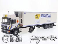 MAN 19.502 c полуприцепом-рефрижератором (1991) 223945 [MA]