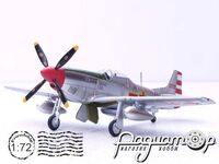 Винищувач North American P-51D Mustang 44-12458 №3032 ВПС Китаю (1942) 14663LB