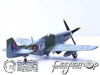 North American P-51D Mustang MK.IVAGA-S, Королевские ВВС Великобритании, 112-я эскадрилья, Италия, весна (1945) 14663LD
