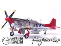 North American P-51D Mustang 100th FS.353nd FG.ETO «Герцогиня Арлін», європейський театр бойових дій (1944) 14663PE