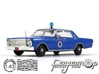 Полицейские машины мира №46, Ford Galaxie 500 Полиция Вествуда, США (1965) PMM46 [MA]