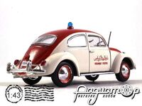 Поліцейські Машини світу №80, Volkswagen Beetle Поліція Афганістану (1970) PMM80 [MA]