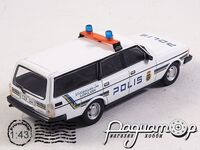 Поліцейські машини світу №56, Volvo 240 Поліція Стокгольма, Швеція (1980) PMM56 [MA]