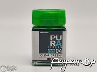 Нитролаковая полупрозрачная краска Clear Green 04 (18мл) 713045