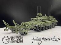 Бронированная машина разминирования БМР-3М «Вепрь» (объект 197А) (2017) 741284
