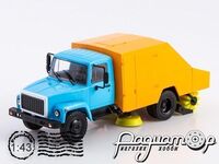 Легендарные грузовики СССР №101, ГАЗ-3307 ПУМ-1 (1989) LGS101 [MA]
