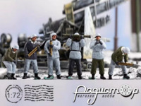 Расчет для 88-мм зенитной пушки FlaK 18/36/37 (6 фигурок) 282220