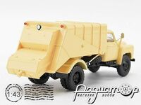 Легендарные грузовики СССР №121, Мусоровоз 53М на шасси ГАЗ-53 (1975) LGS121