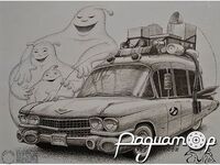 Картина Cadillac 1959, серія Автомобілі кіногерої 