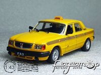 Автомобиль на службе №9, ГАЗ-3110 «Волга» Такси (1996) ANS09 [VZ]