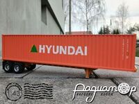 Полуприцеп-контейнеровоз Hyundai (1993) 585092 [SV]*