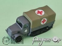Klockner-Humboldt-Deutz S 3000 AS Maultier санитарный, Нормандия (1944) 586363 [IO]